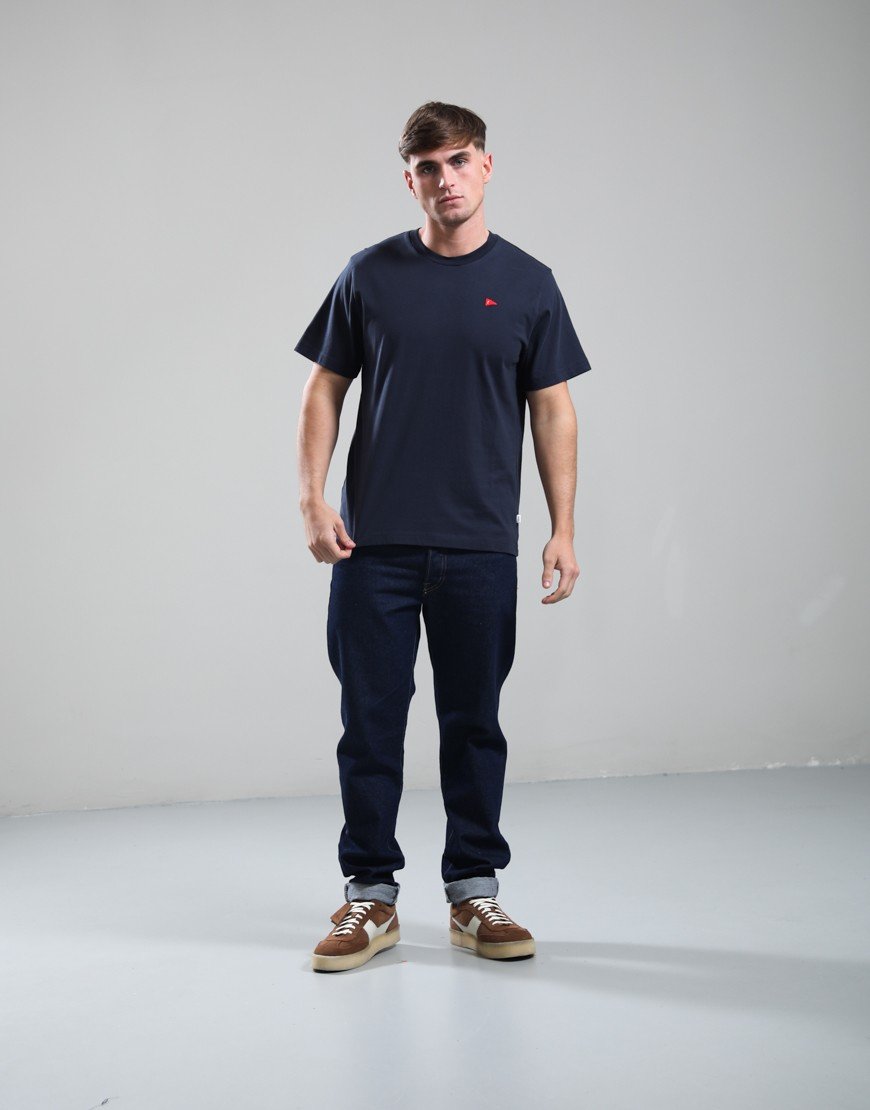 Forét Flag T-Shirt Navy