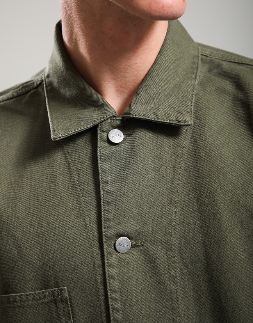 Forét Forager Twill Jacket Army