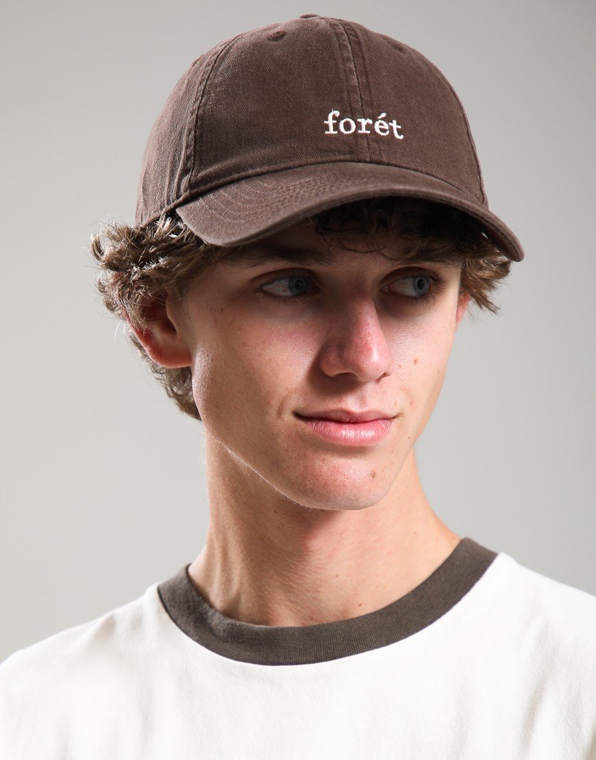 Forét Hawk Washed Cap Brown