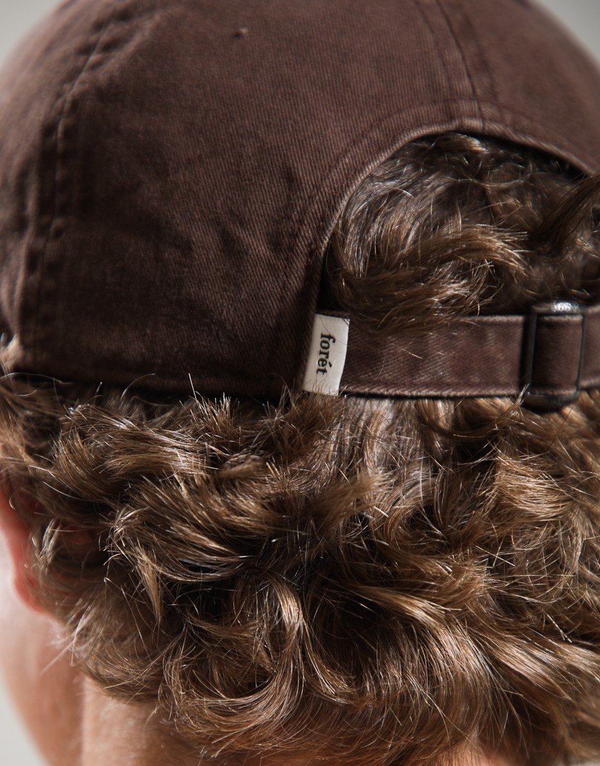Forét Hawk Washed Cap Brown