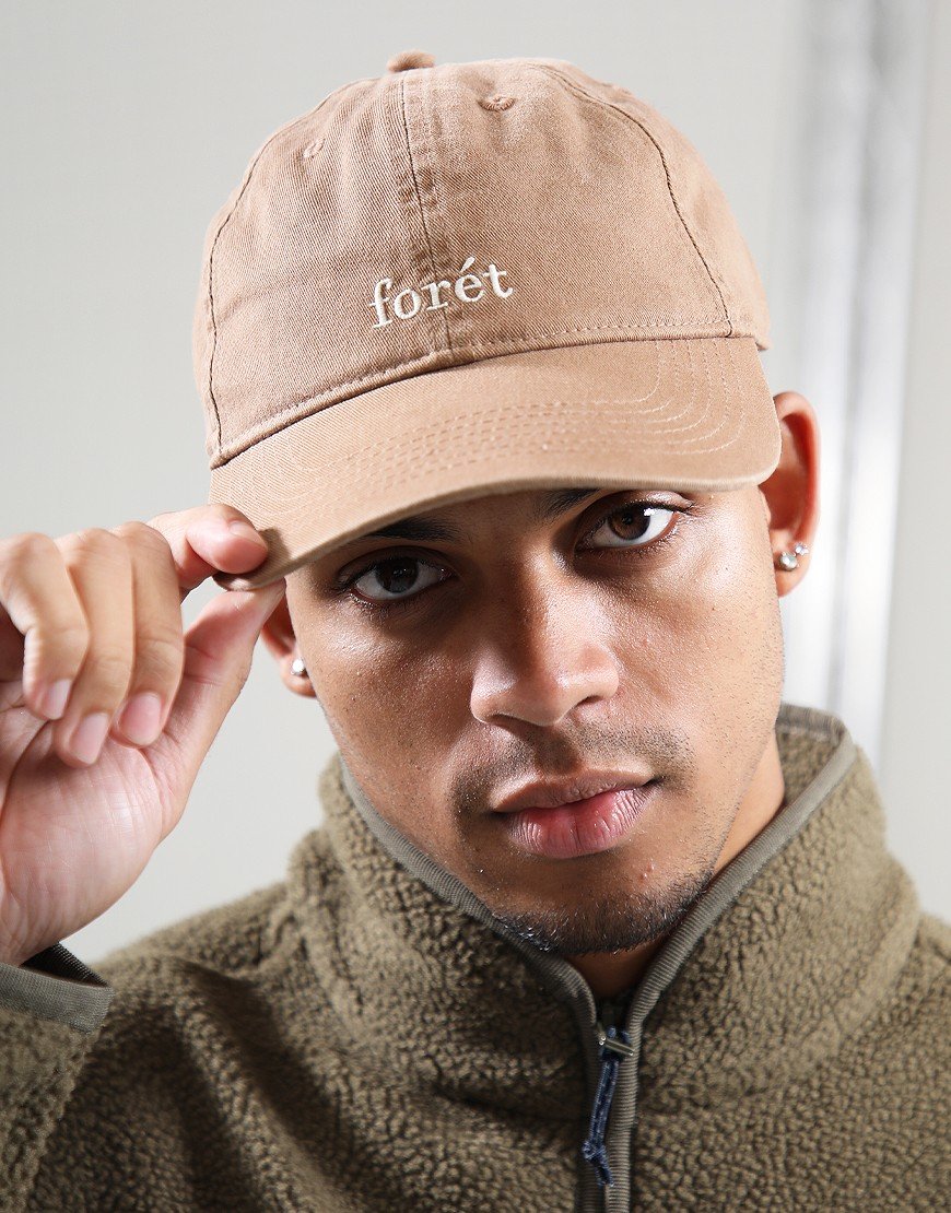 Forét Hawk Washed Cap Burnt Khaki