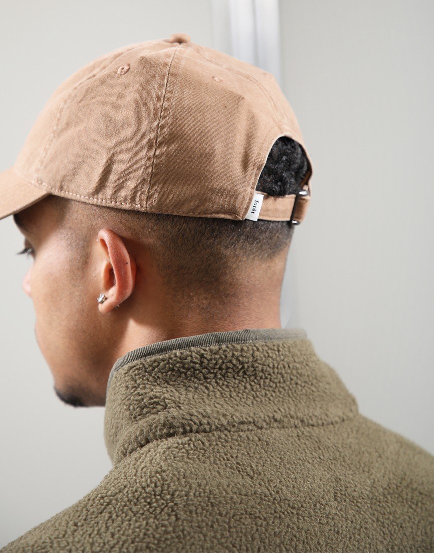Forét Hawk Washed Cap Burnt Khaki Forét Hawk Washed Cap Burnt Khaki