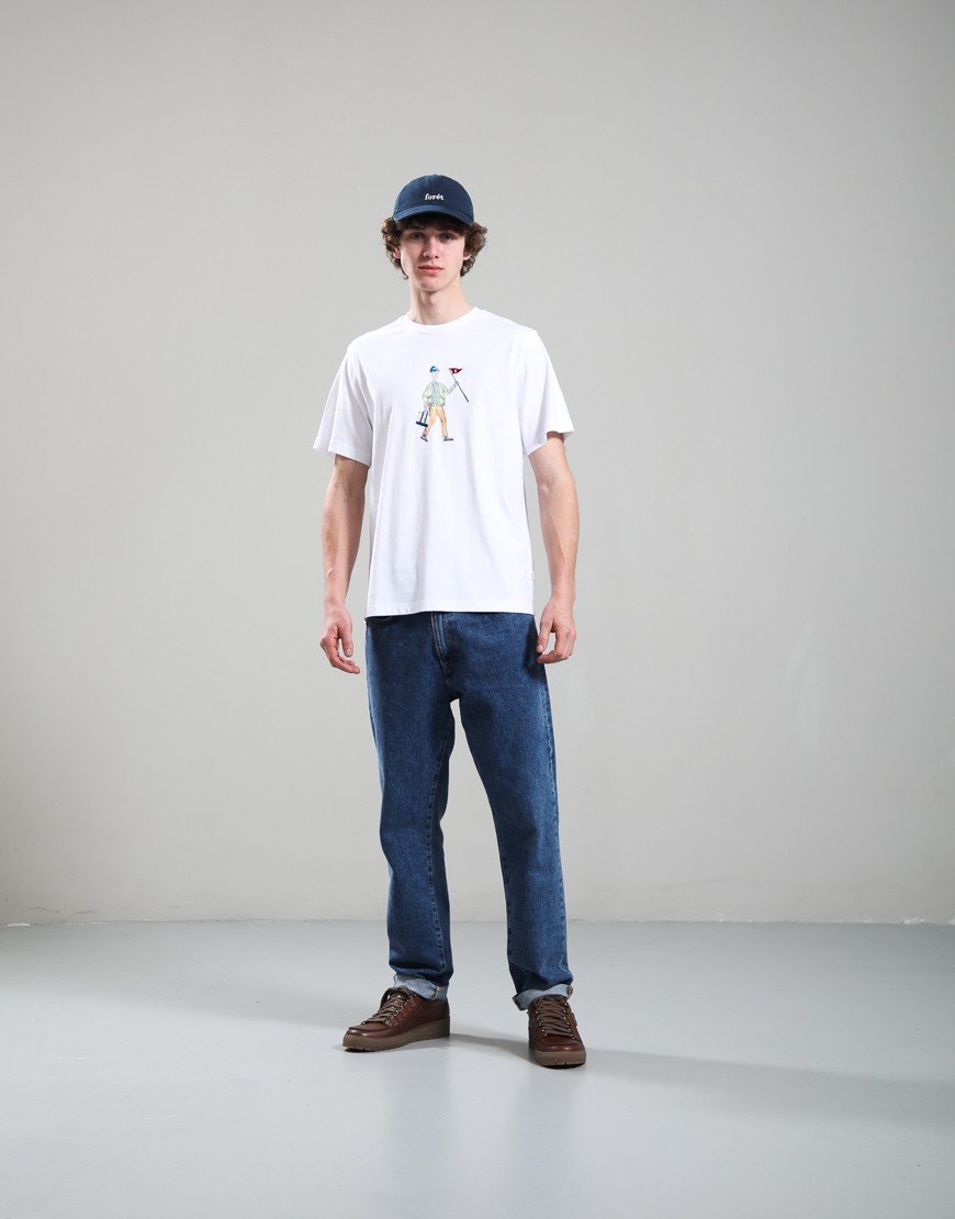 Forét Hawk Washed Cap Navy