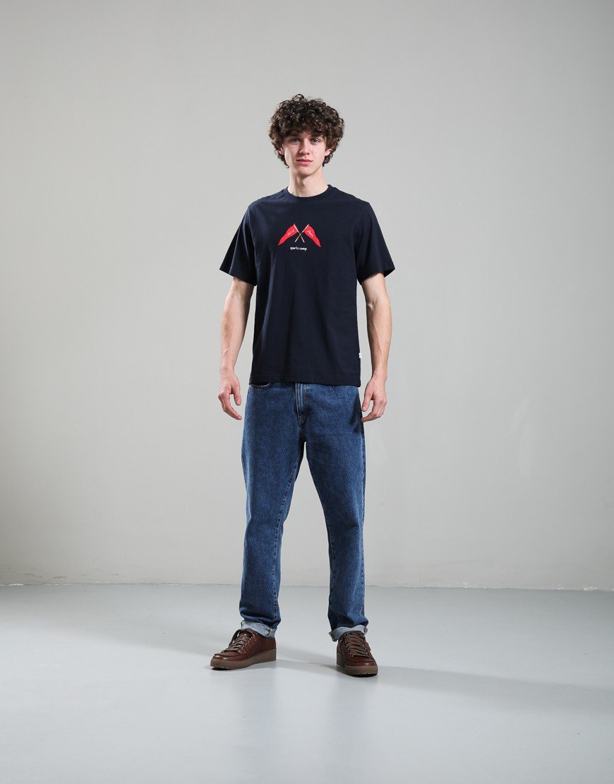 Forét Pennant T-Shirt Navy