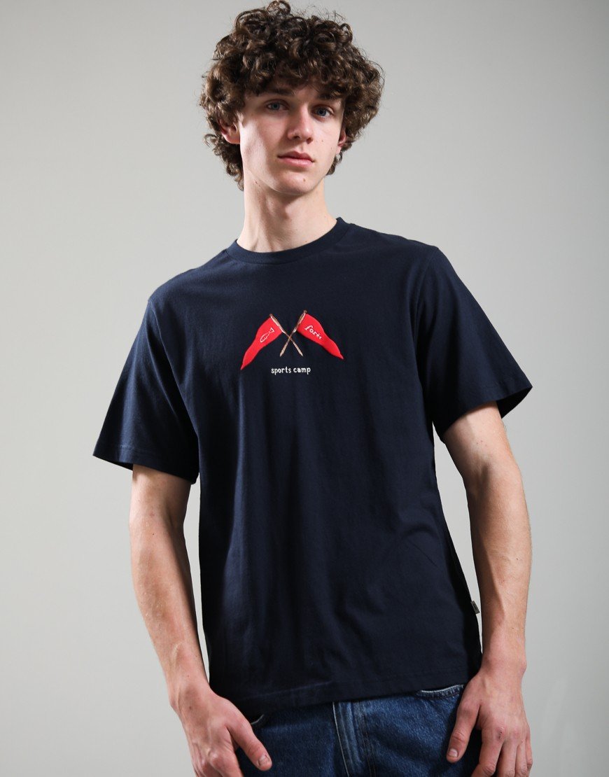Forét Pennant T-Shirt Navy