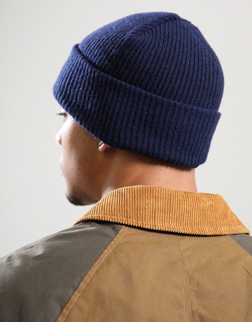 Forét Relax Rib Beanie Hat Navy Forét Relax Rib Beanie Hat Navy