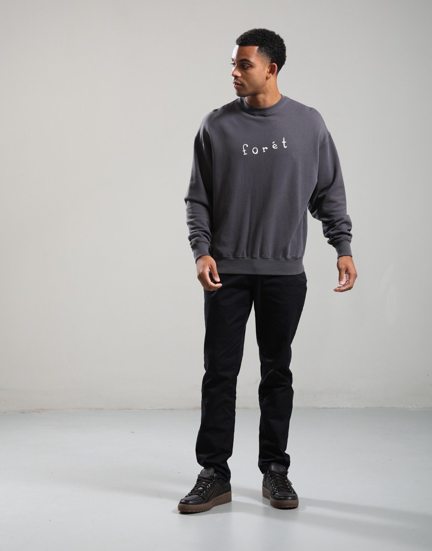 Forét Rope Crew Sweat Grey