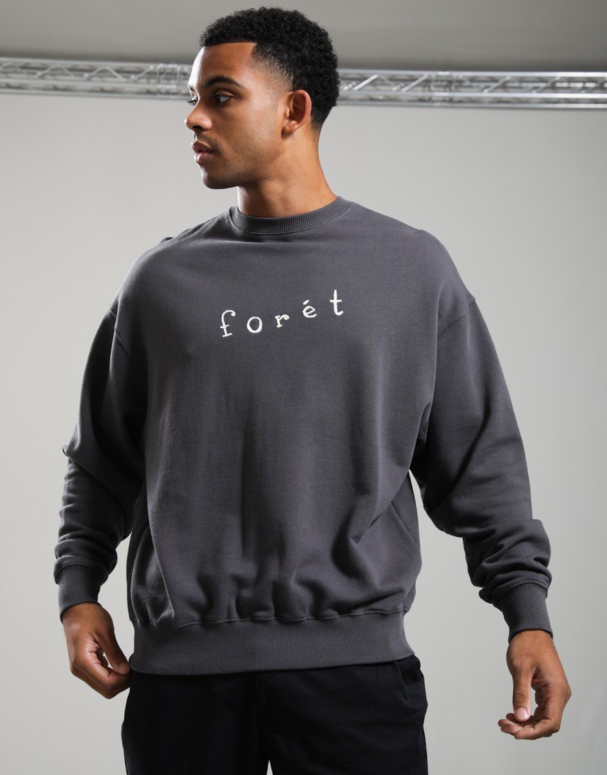 Forét Rope Crew Sweat Grey