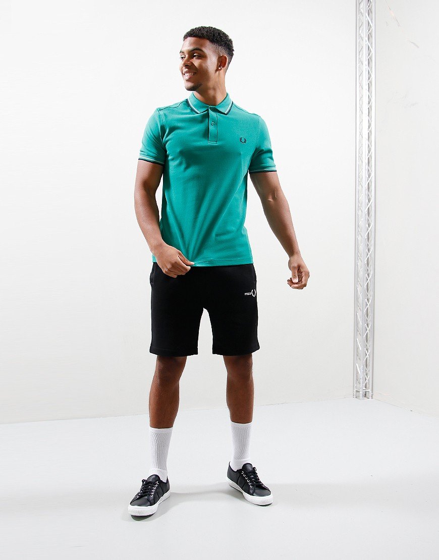 Fred Perry Twin Tipped Polo Shirt Fred Perry Green