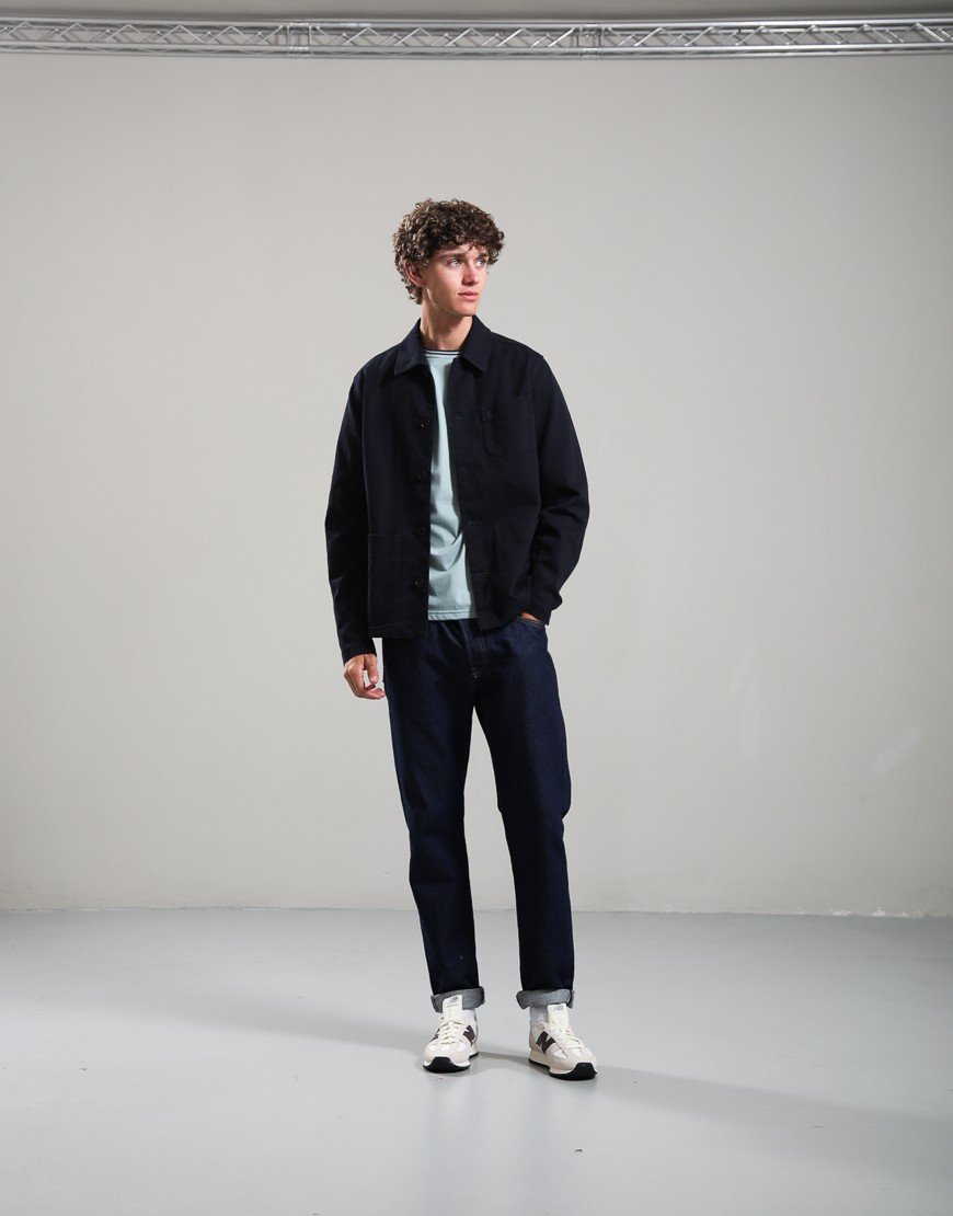 Fred Perry Bedford Cord Overshirt Navy