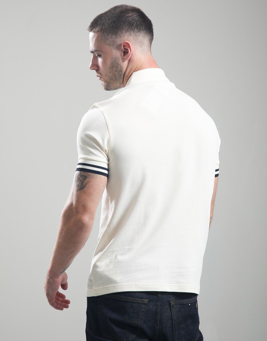Fred Perry Bold Tipped Polo Shirt Ecru