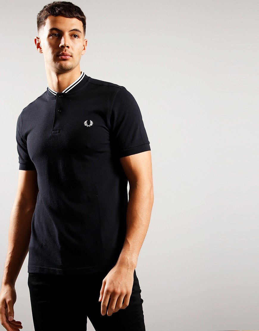 fred perry bomber collar