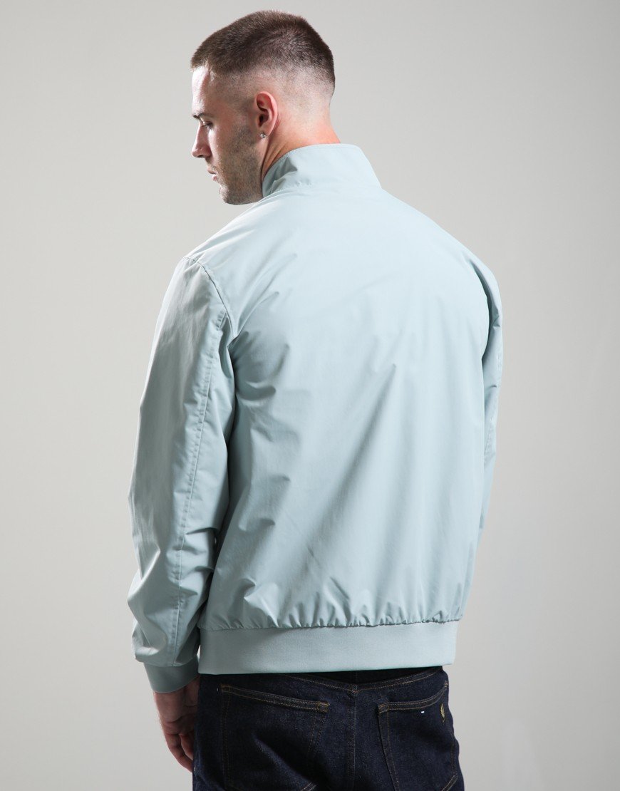 Fred Perry Brentham Jacket Silver Blue