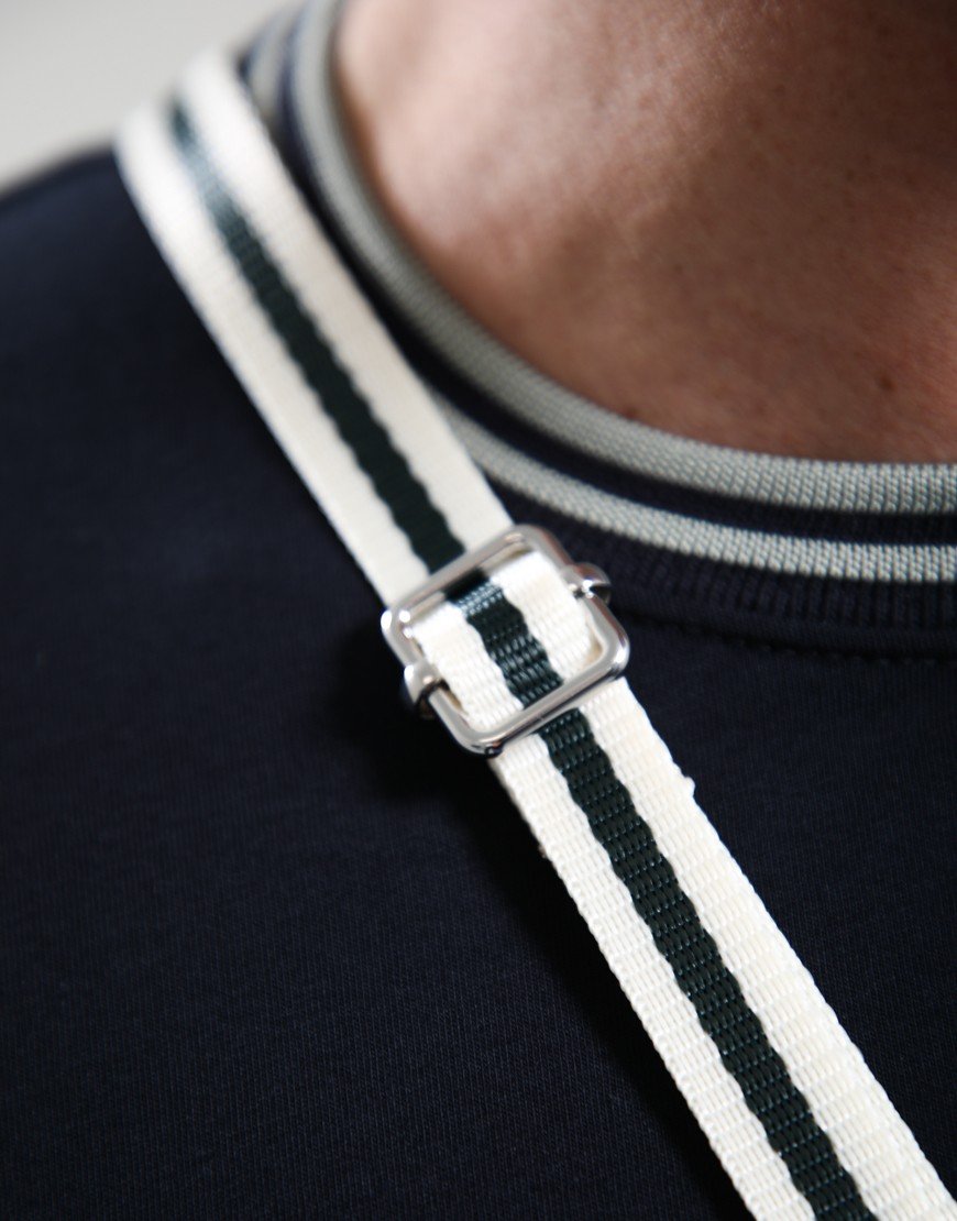 Fred Perry Classic Small Side Bag Grassroots /Ecru