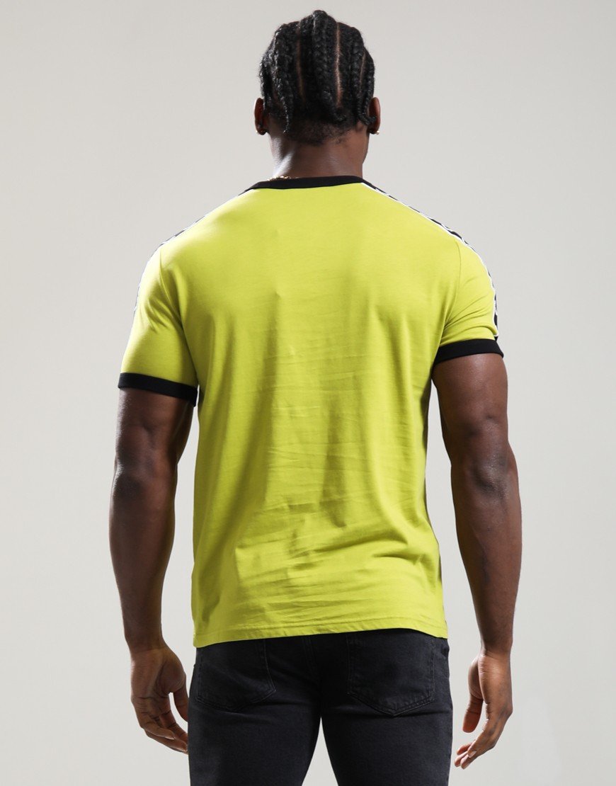 Fred Perry Contrast Tape Ringer T-Shirt Tennis ball yellow/Black Fred Perry Contrast Tape Ringer T-Shirt Tennis ball yellow/Black