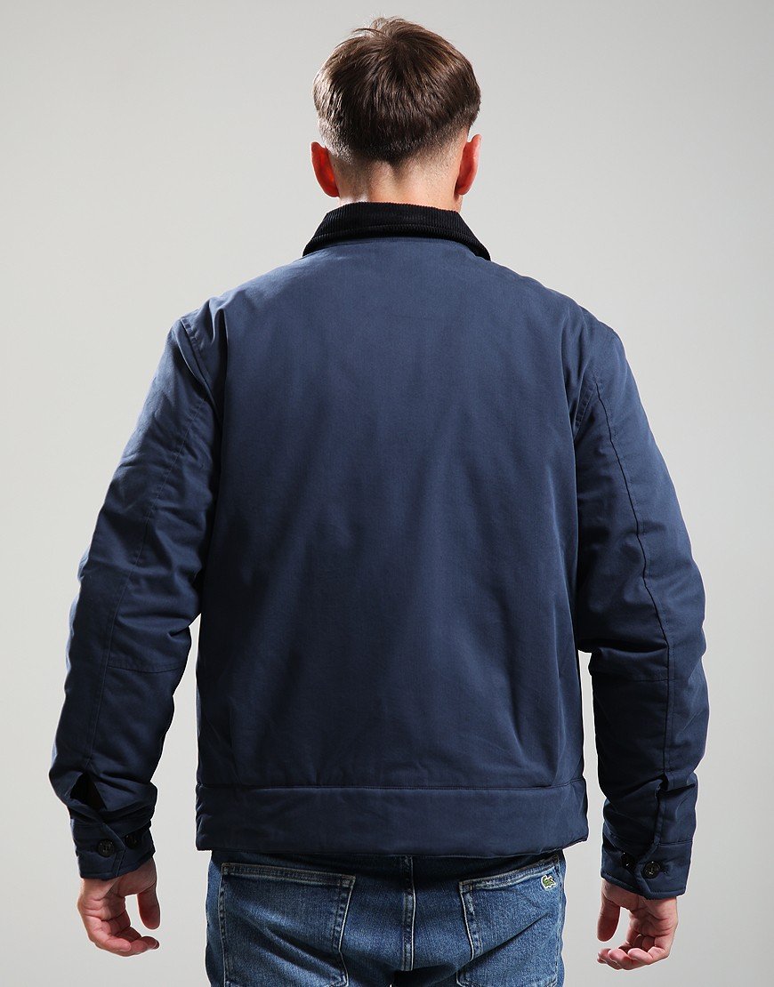 Fred Perry Cotton Caban Jacket Dark Airforce