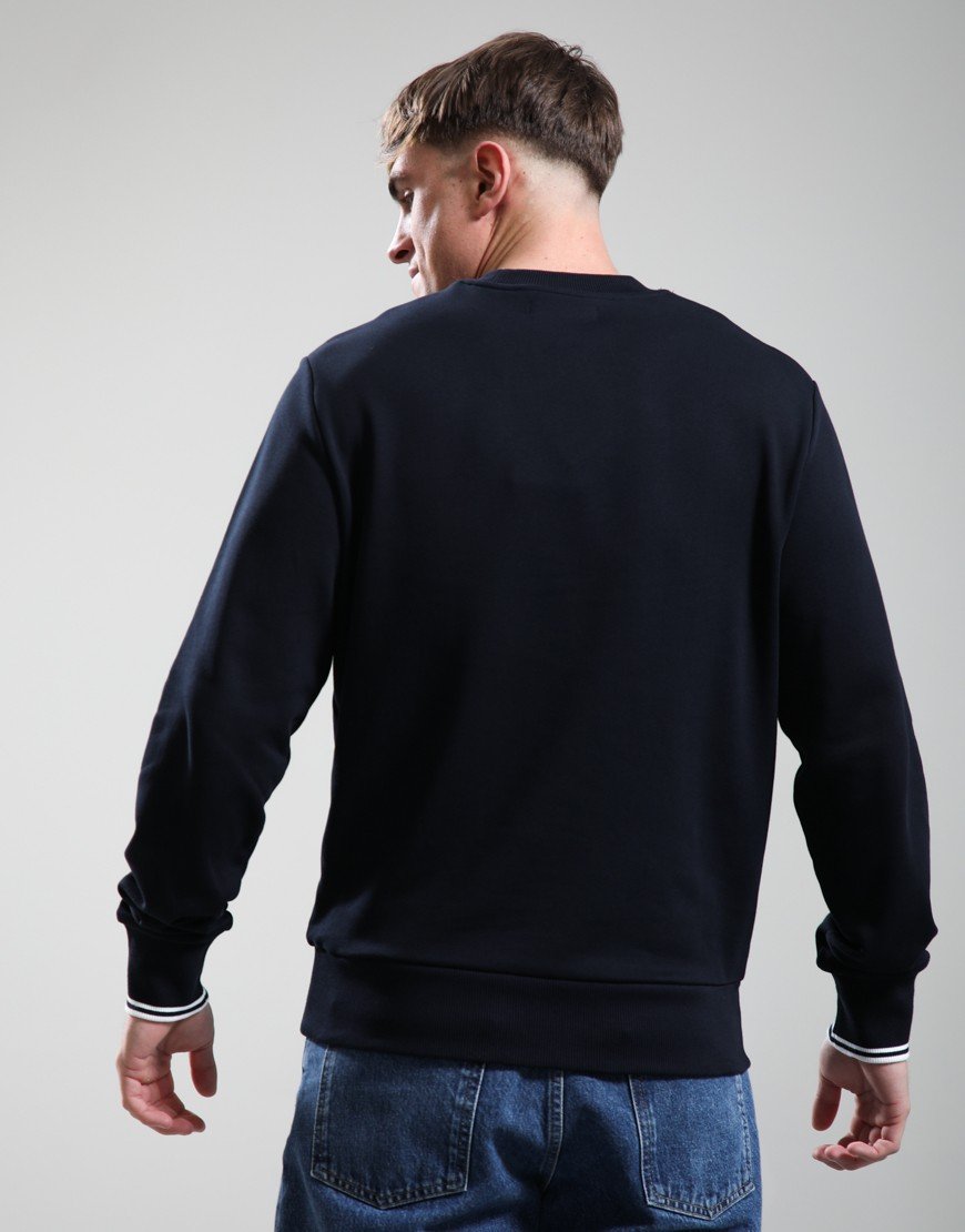 Fred Perry Crew Sweat Navy