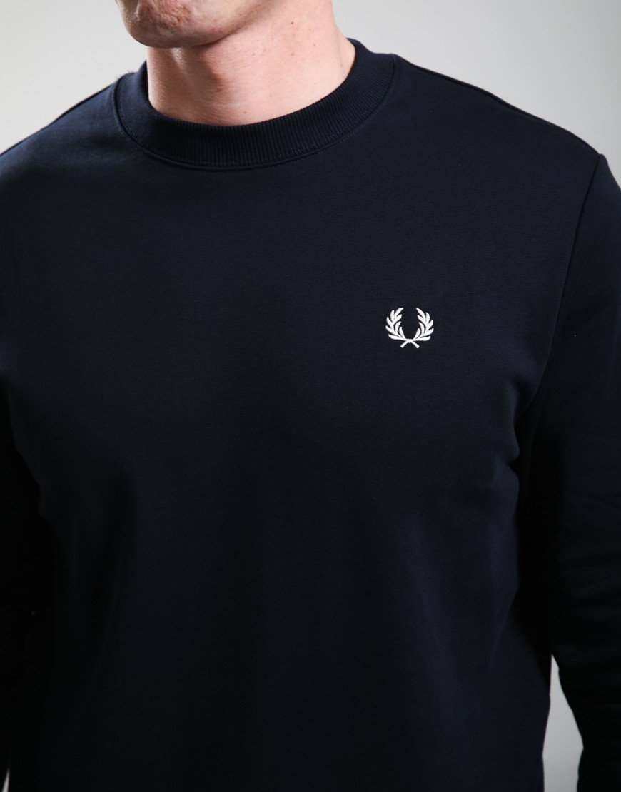 Fred Perry Crew Sweat Navy