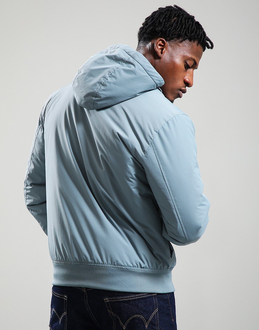 Fred Perry Hooded Brentham Jacket Stockport Blue