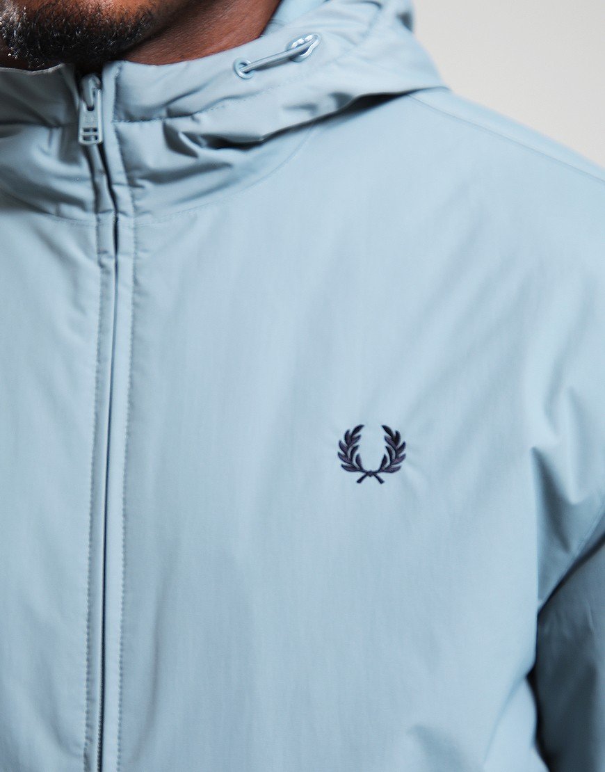 Fred Perry Hooded Brentham Jacket Stockport Blue