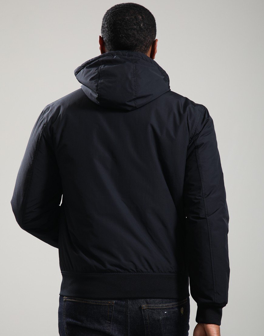 Fred Perry Hooded Brentham Jacket Black