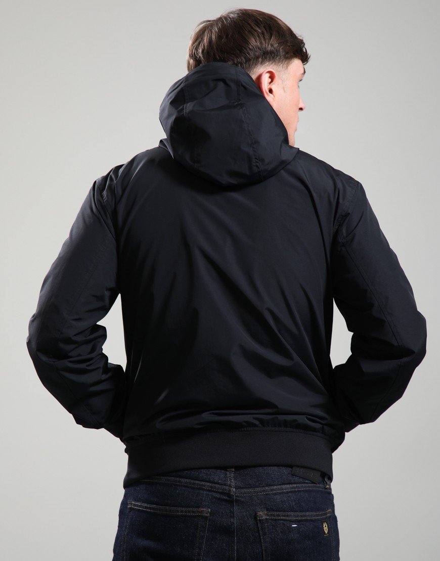 Fred Perry Hooded Brentham Jacket Black
