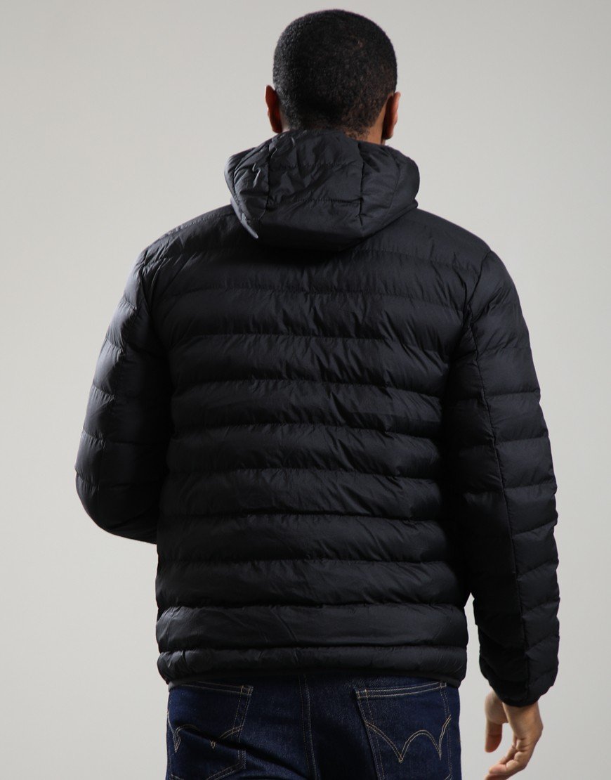 Fred Perry Hooded Insulated Jacket Black