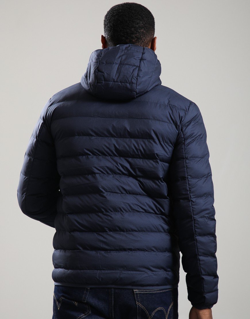 Fred Perry Hooded Insulated Jacket Dark Airforce