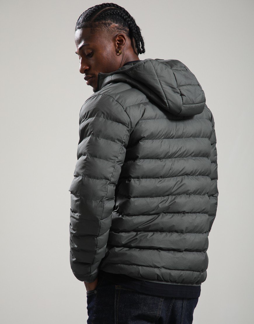 Fred Perry Hooded Insulated Jacket Field Green