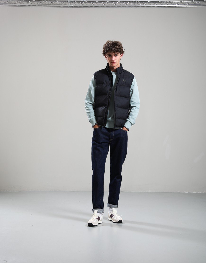 Fred Perry Insulated Gilet Black
