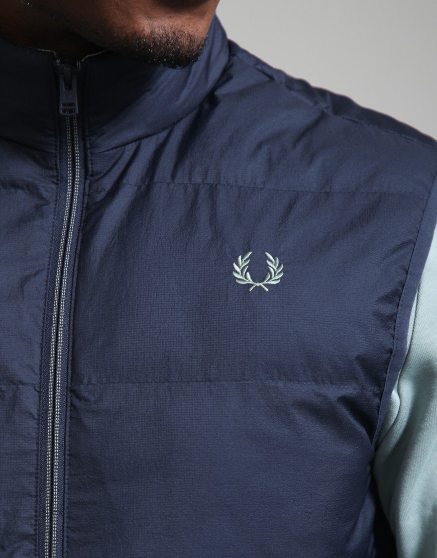 Fred Perry Insulated Gilet Dark Airforce