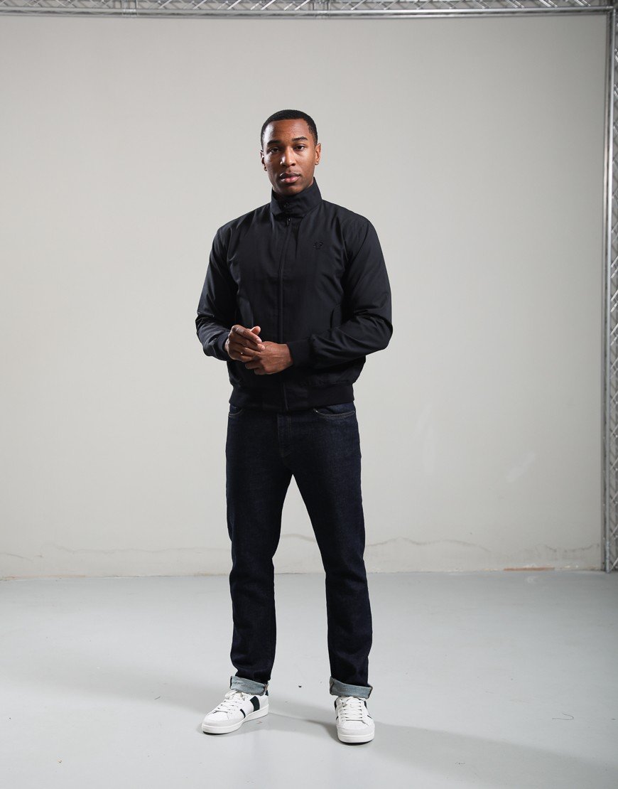 Fred Perry Made In England Harrington Jacket Black