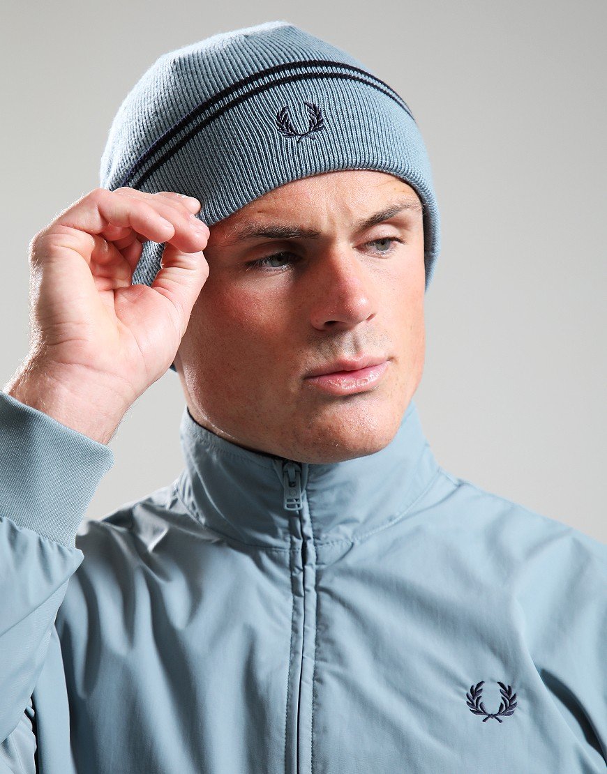 Fred Perry Merino Beanie Stockport Blue/Navy