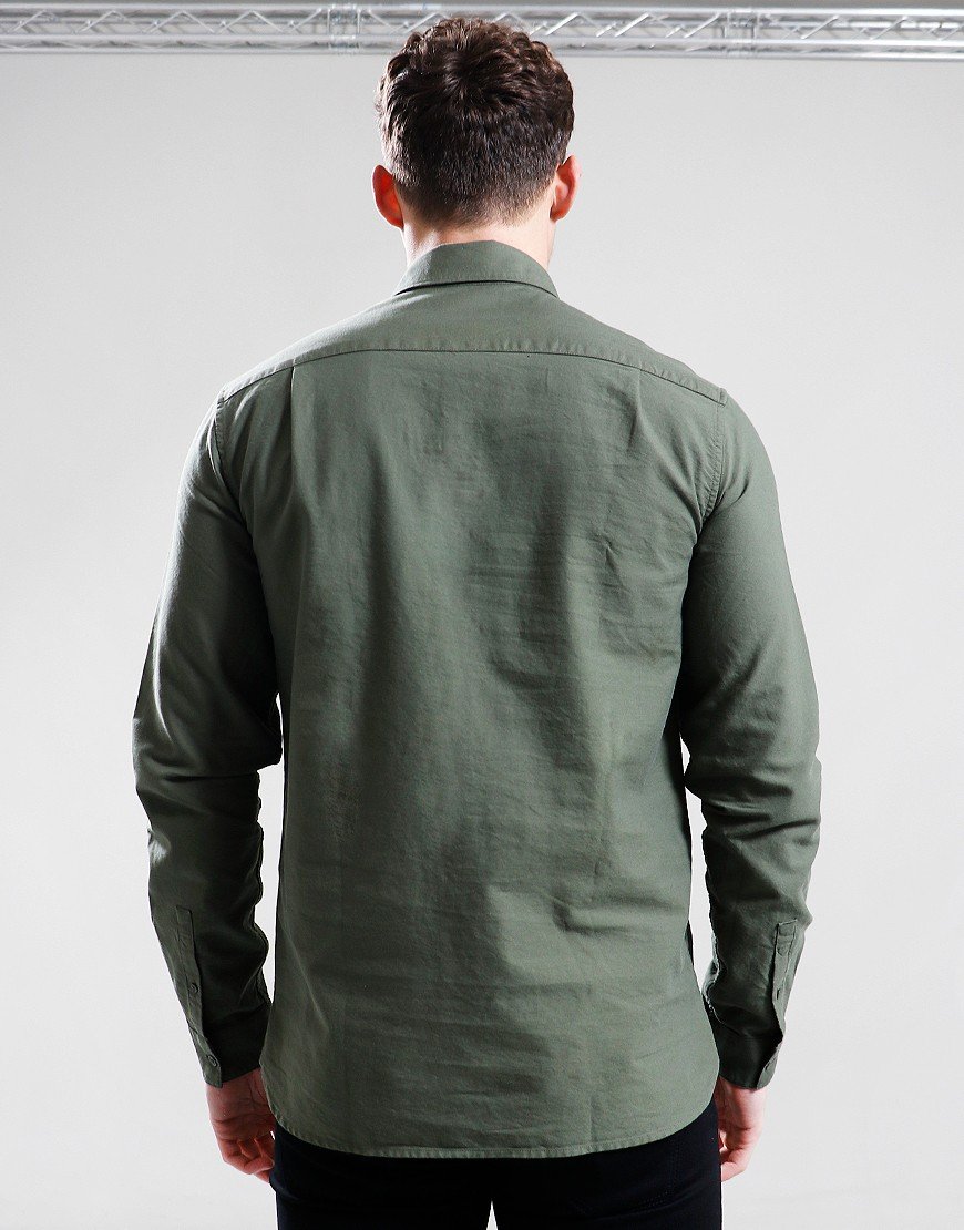Fred Perry Oxford Shirt Laurel Wreath Green