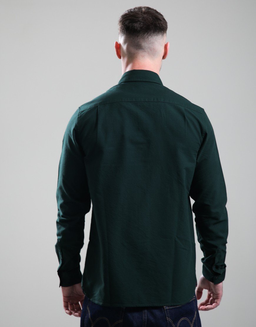 Fred Perry Oxford Long Sleeve Shirt Grassroots