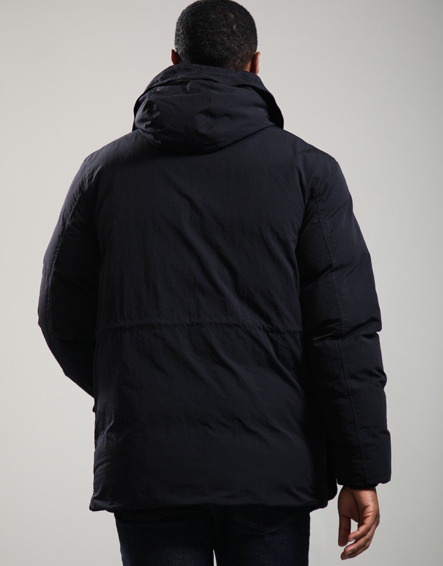 Fred Perry Padded Patch Pocket Parka Black