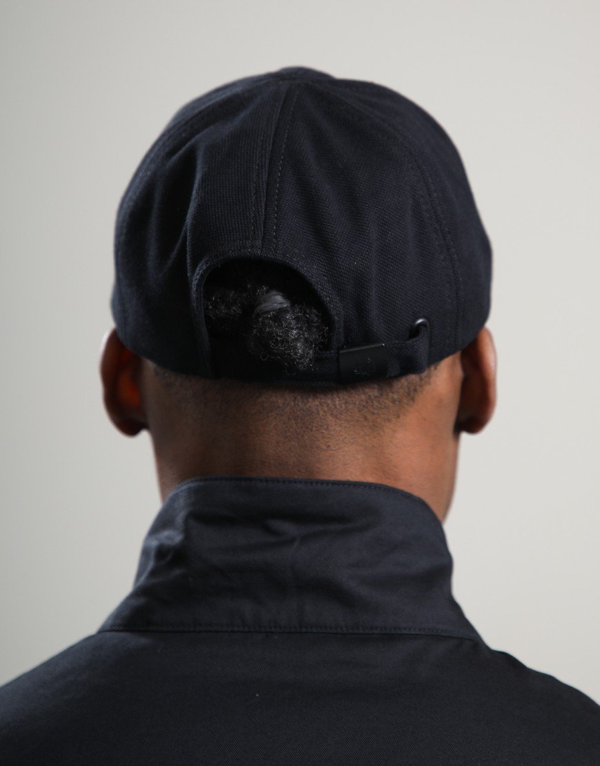 Fred Perry Pique Classic Cap Black/Dark Caramel