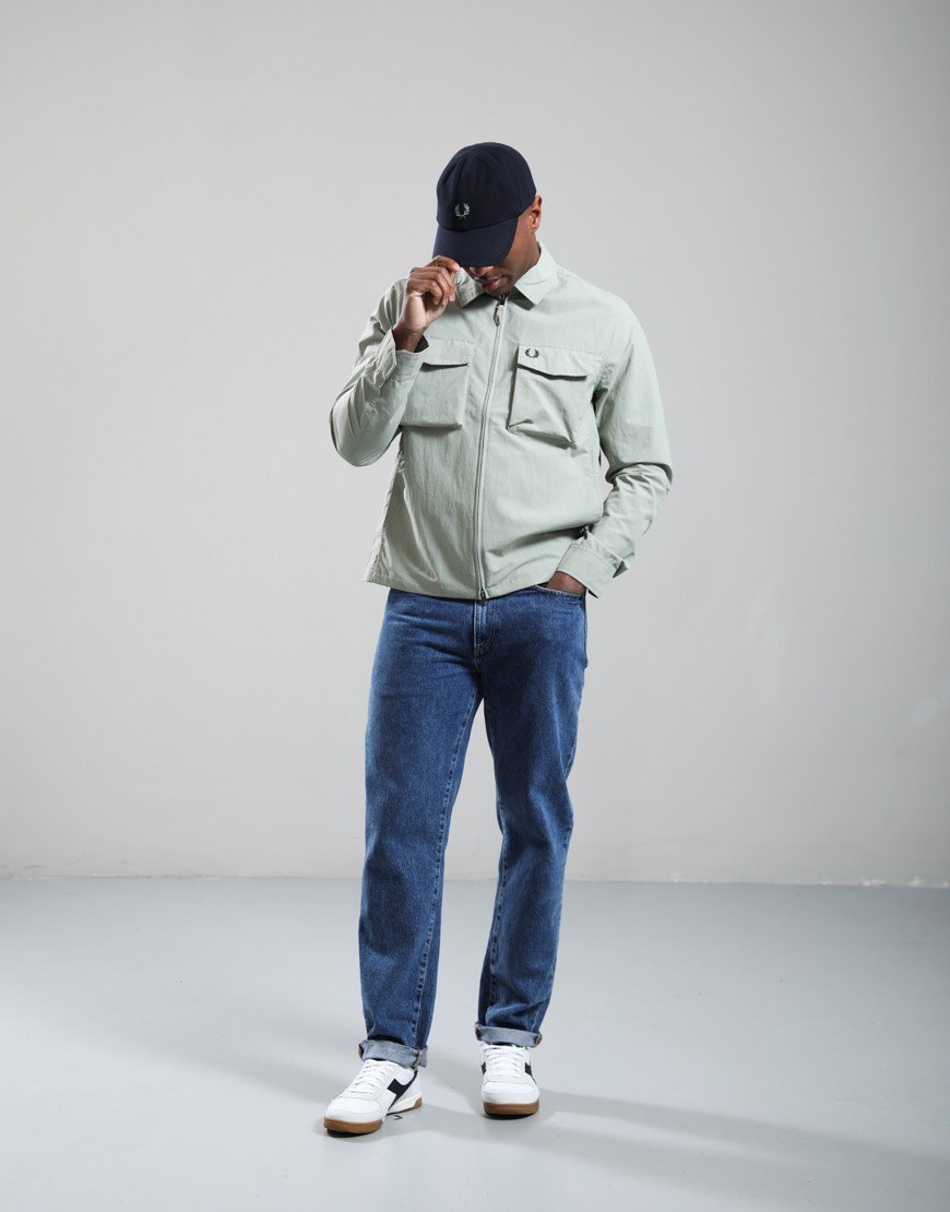 Fred Perry Pique Classic Cap Navy/Seagrass