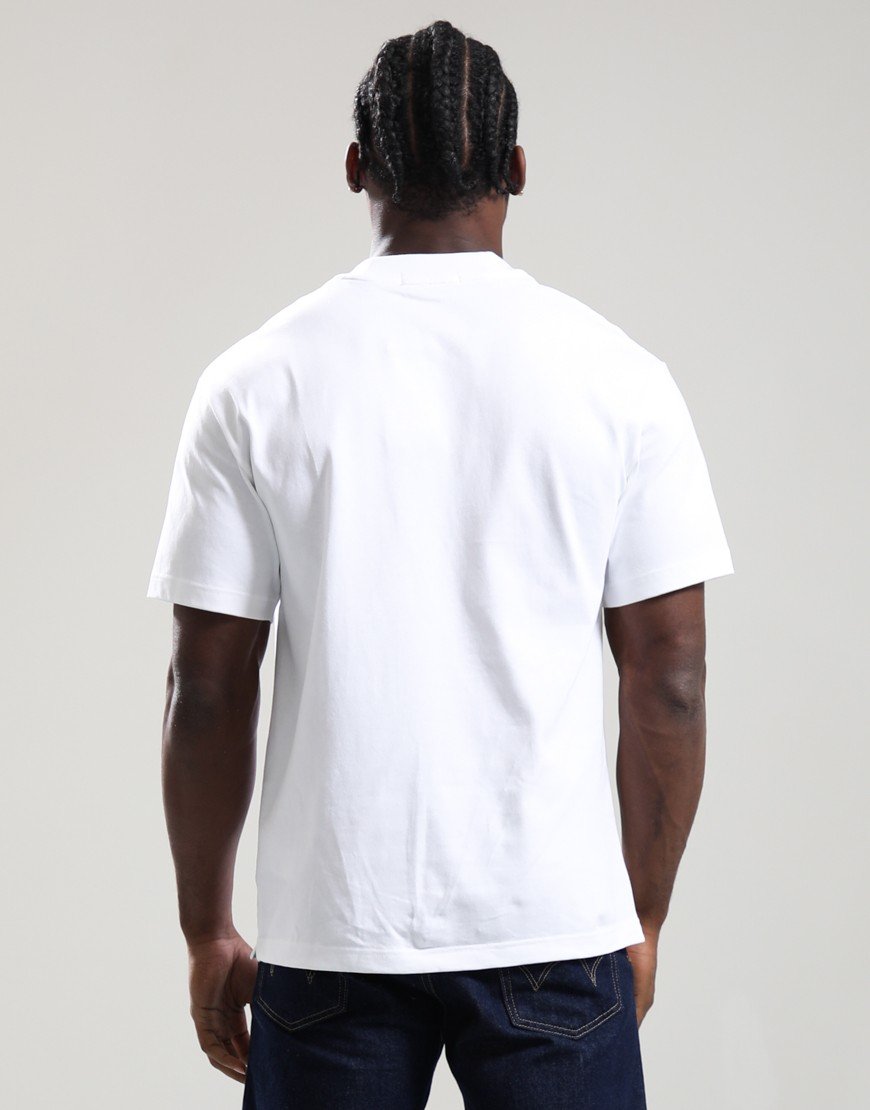 Fred Perry Relaxed T-Shirt White Fred Perry Relaxed T-Shirt White
