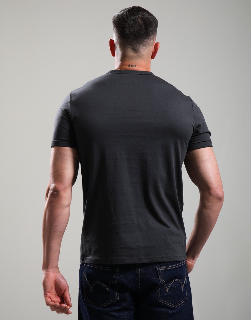 Fred Perry Ringer T-Shirt Anchor Grey