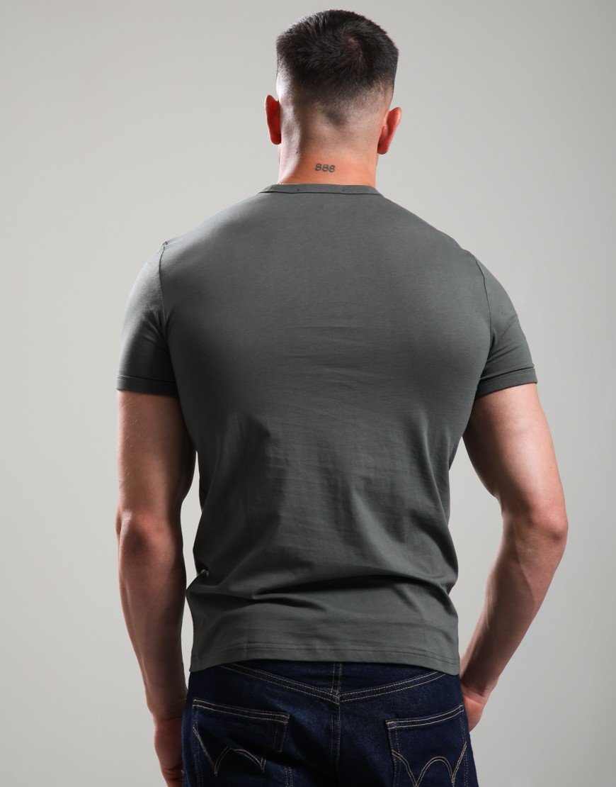 Fred Perry Ringer T-Shirt Field Green