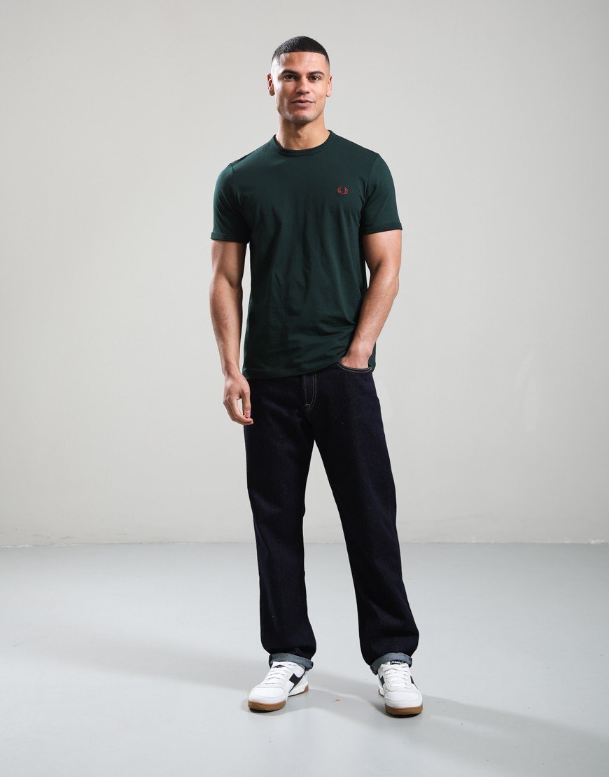 Fred Perry Ringer T-Shirt Grassroots
