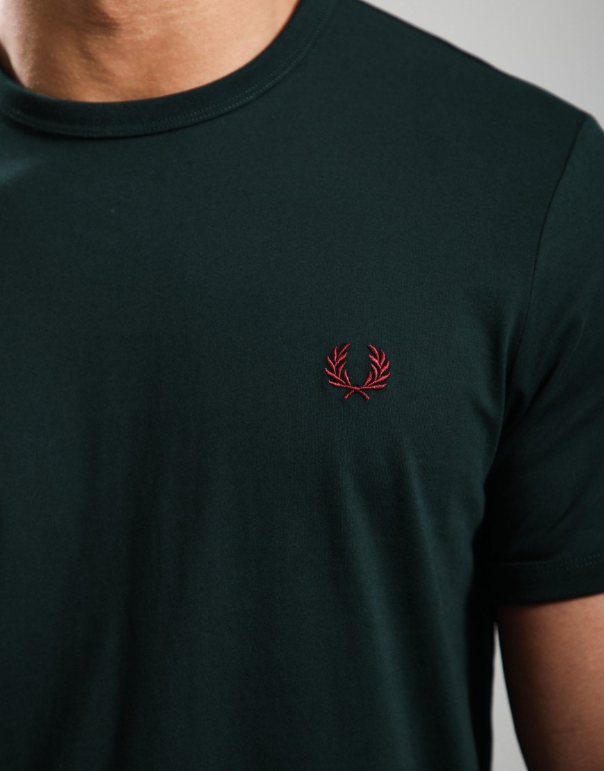 Fred Perry Ringer T-Shirt Grassroots