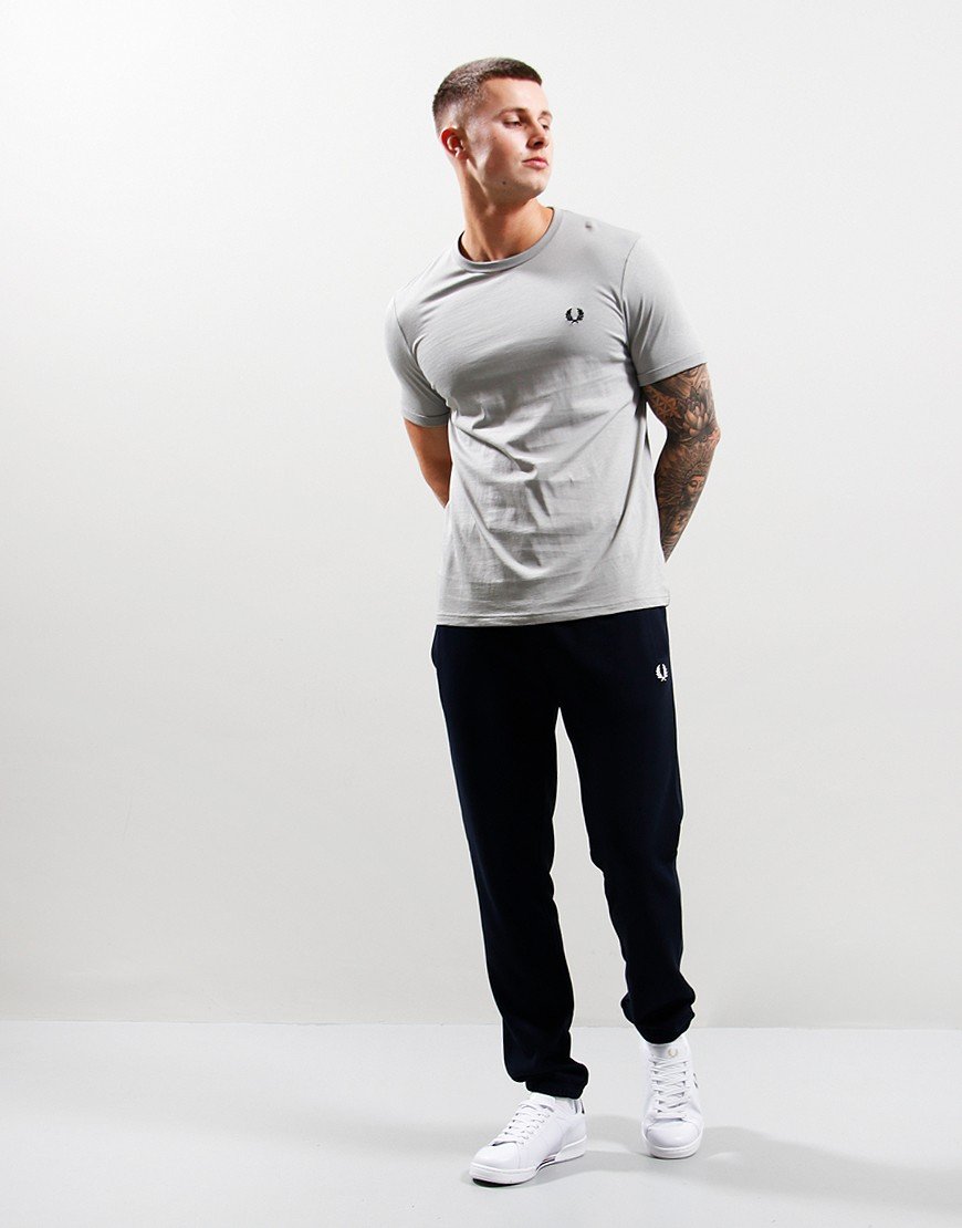 Fred Perry Ringer T-Shirt Limestone - Terraces Menswear