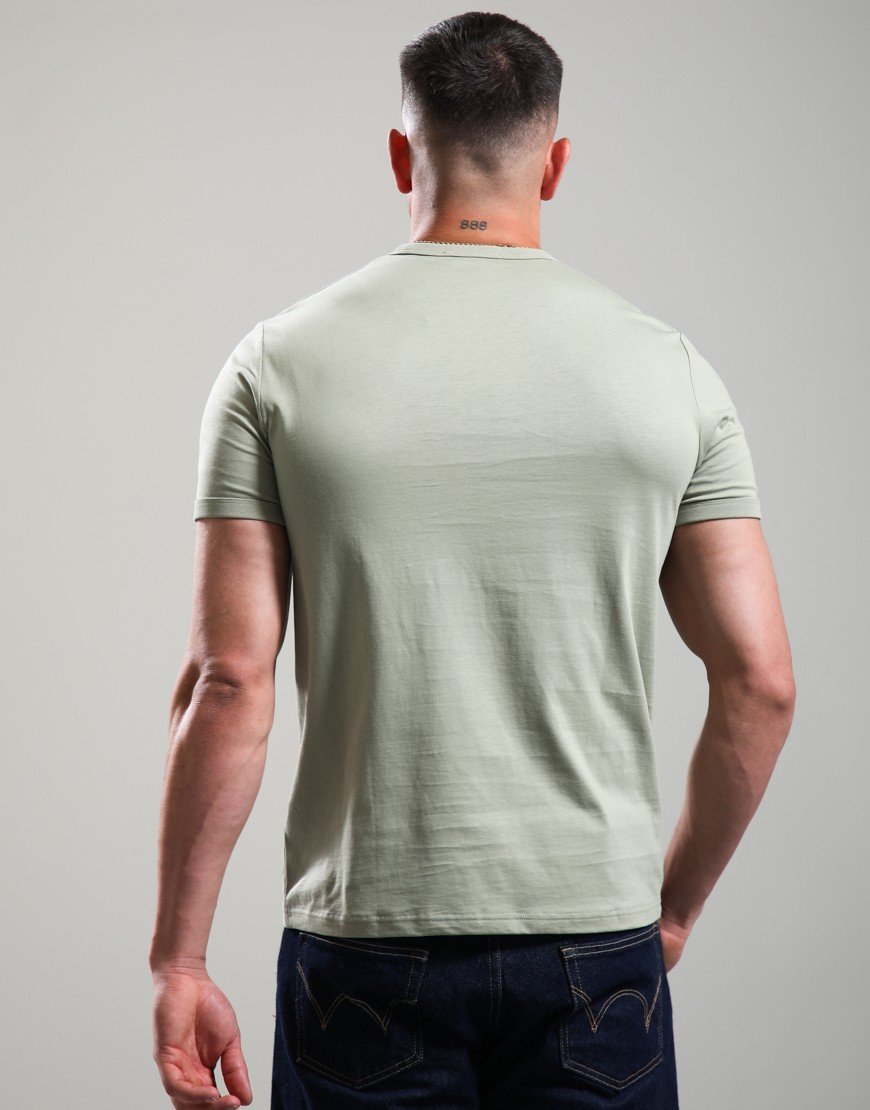 Fred Perry Ringer T-Shirt Seagrass