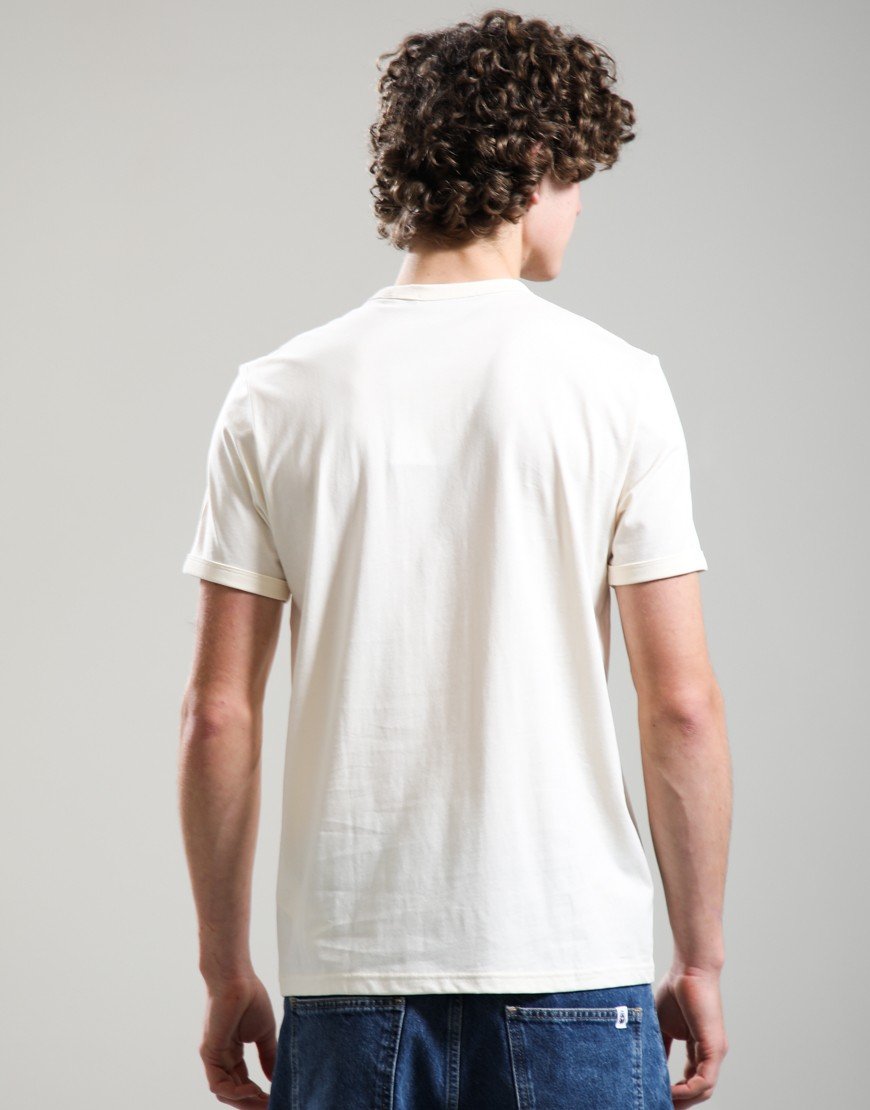 Fred Perry Ringer T-Shirt Ecru