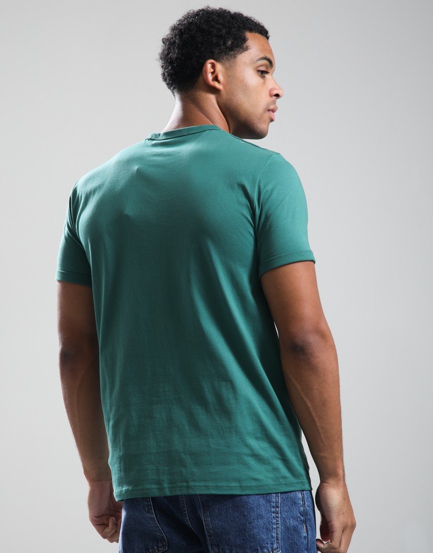 Fred Perry Ringer T-Shirt Sport Green