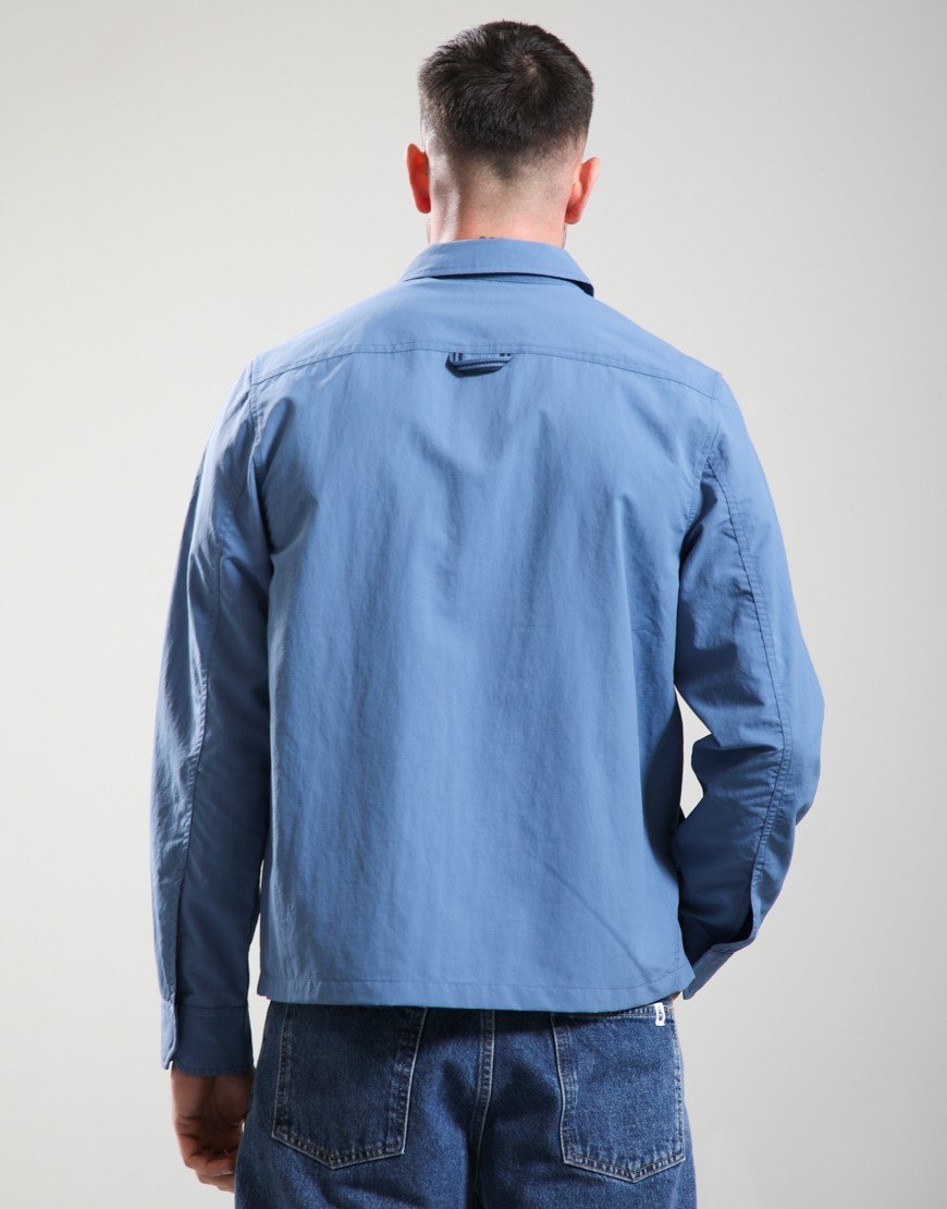Fred Perry Ripstop Pocket Overshirt Ace Blue
