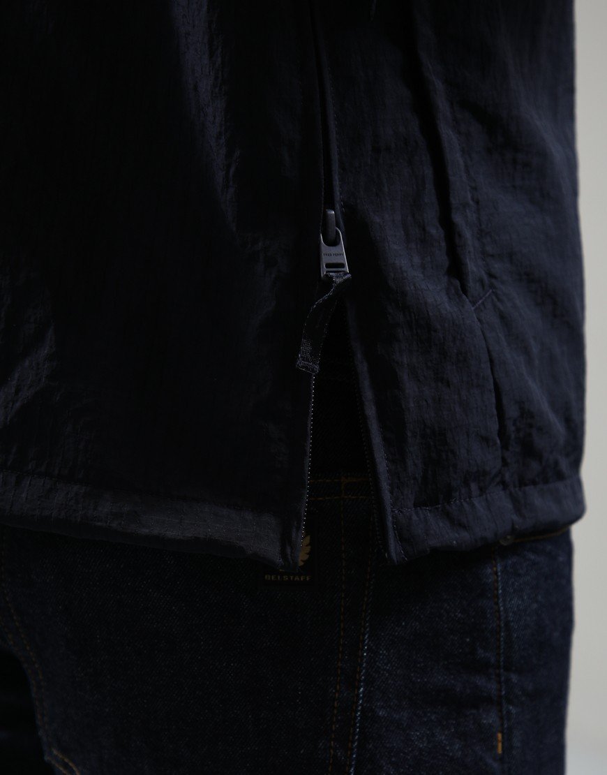 Fred Perry Ripstop Training Smock Jacket Navy