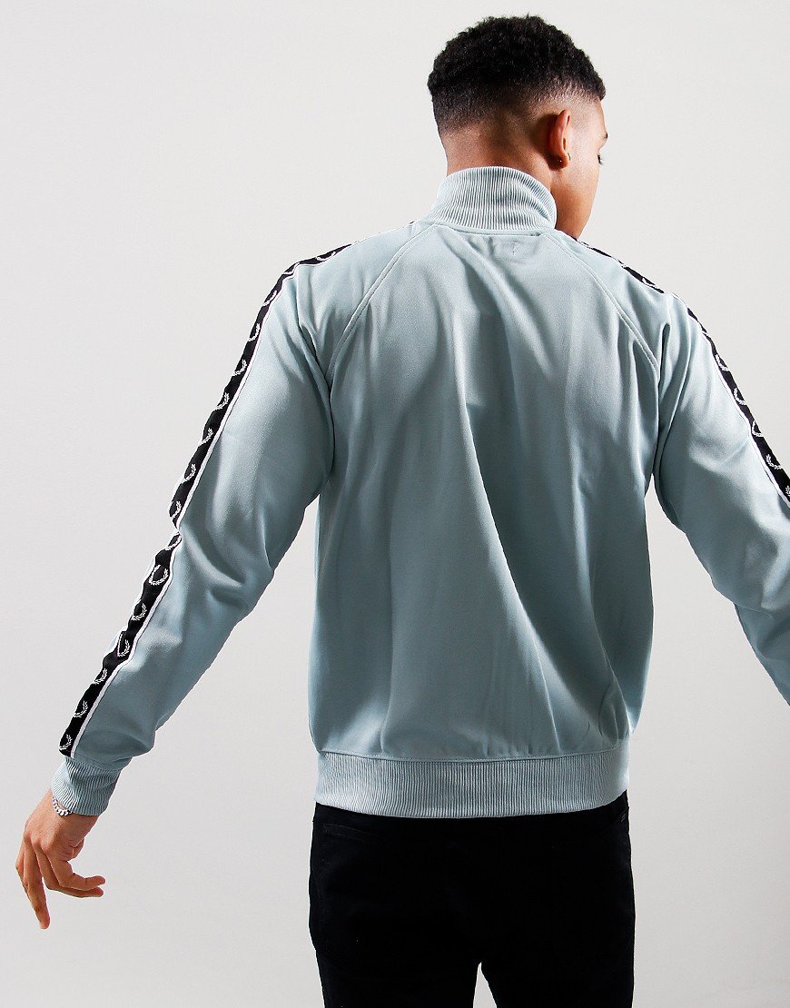 ウォーキング・ランニングウェア Portugal FRED PERRY track top beige S Fred Perry Taped Track Jacket - Light Oyster - J3554